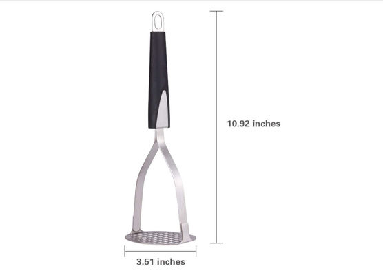 Slipproof Kitchen Gadget Tools Potato Masher Perforated OEM Available