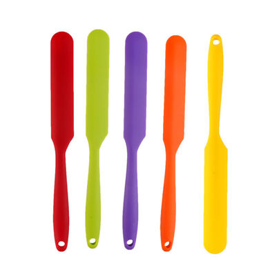 6Pcs Silicone Spatula Set Heat Resistant Rubber Butter Cake Cream Spatulas