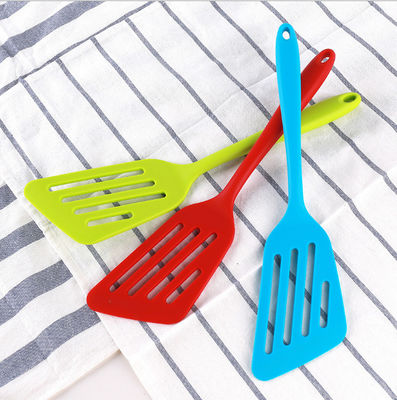 Heat Resistant Silicone Kitchen Utensil Sets Non Stick Pan Full Package Oblique Hot Fish Shovel